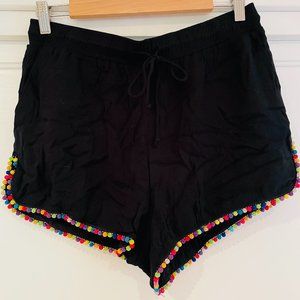 Honey Punch Drawstring Bauble Shorts